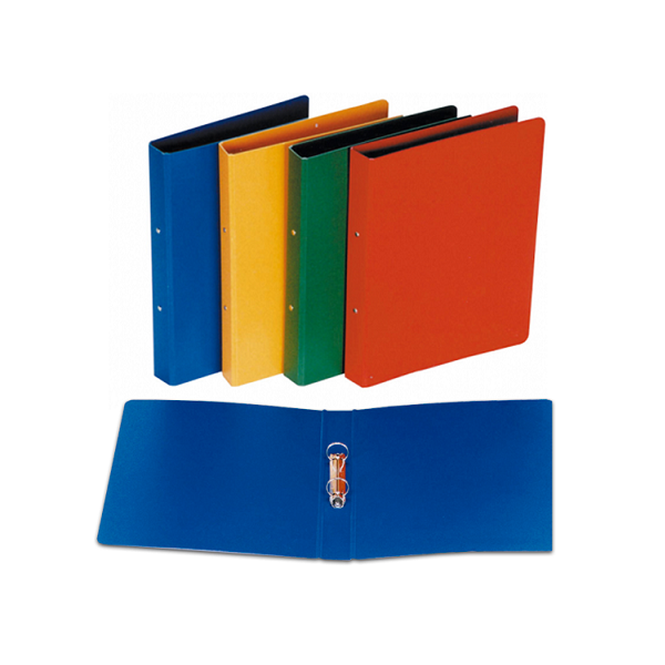Carpeta 2 anillas 25 mm cartón colores