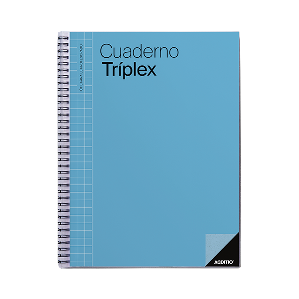 Cuaderno triplex Additio A4