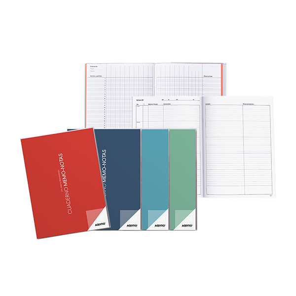Cuaderno memonotas A4