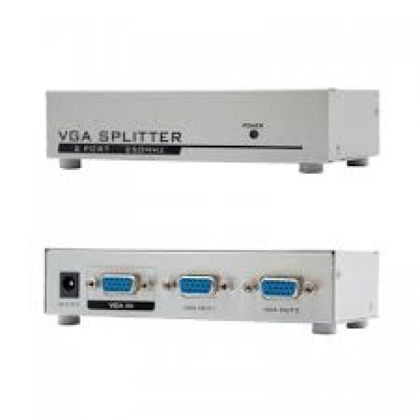 Duplicador de señal VGA (Splitter) 1 entrada x 2 salidas VGA