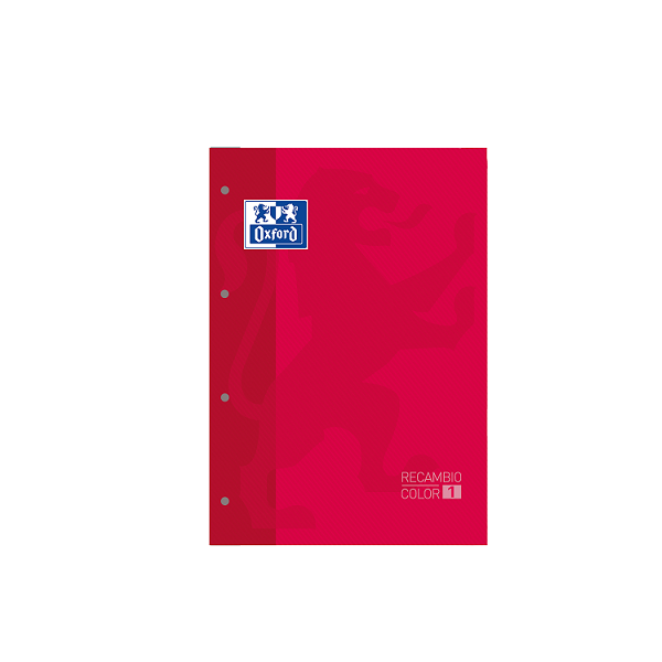 ¿Recambio Oxford 80 h. 4 agujeros cuad. 5x5 Rojo
