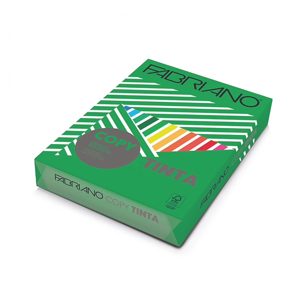 Paq. 500 h. papel Colore A4 Verde hierba (claro)
