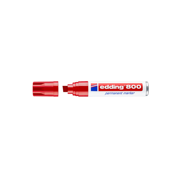 Rotulador Edding 800 Rojo (5)