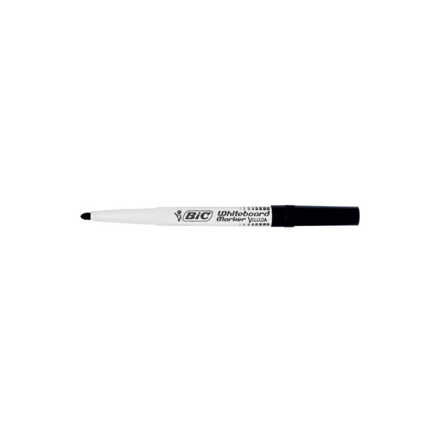 Rotulador pizarra Bic Velleda Medium 1741 Negro (12/384)