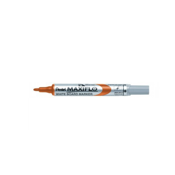 Rotulador pizarra Maxiflo MWL5S fino Naranja (12)