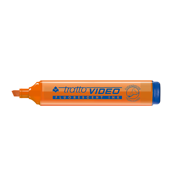 ¿Marcador Tratto Video Naranja (12)