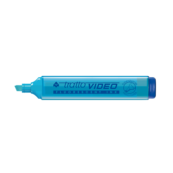 ¿Marcador Tratto Video Azul (12)
