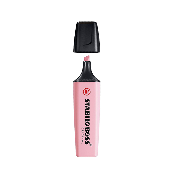 Marcador Stabilo Boss original pastel Rosa 70/129 (10)