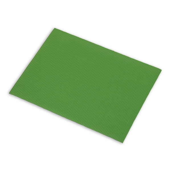¿Hoja cartón ondulado Verde claro