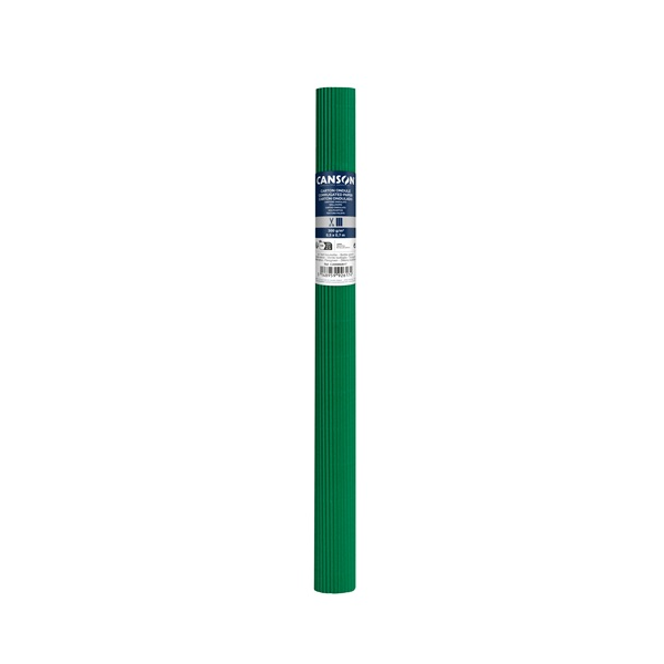 ¿Hoja cartón ondulado Verde oscuro