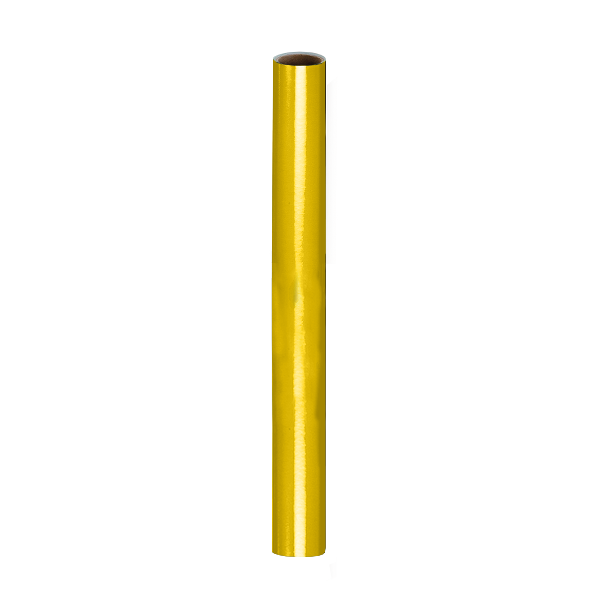 Rollo 25 h. papel charol Amarillo (12)
