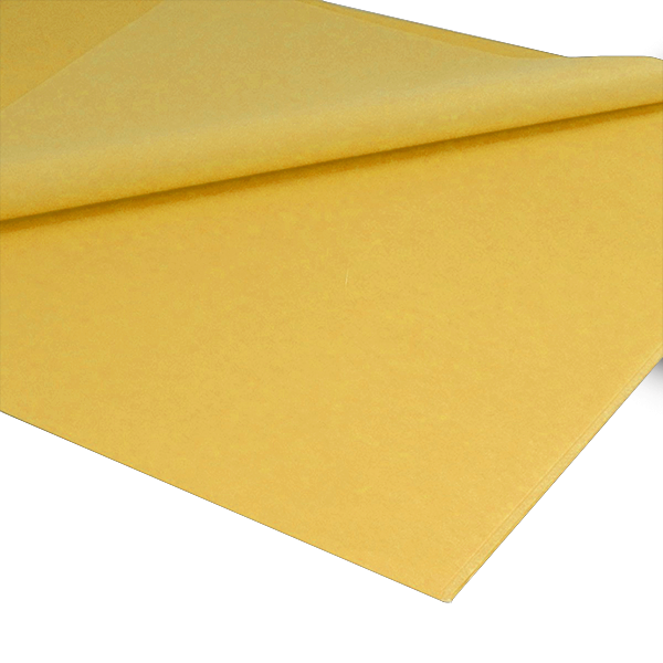 Mano papel seda 25 h. Amarillo (20)