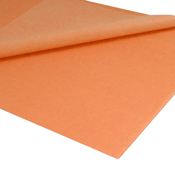 Mano papel seda 25 h. Naranja (20)