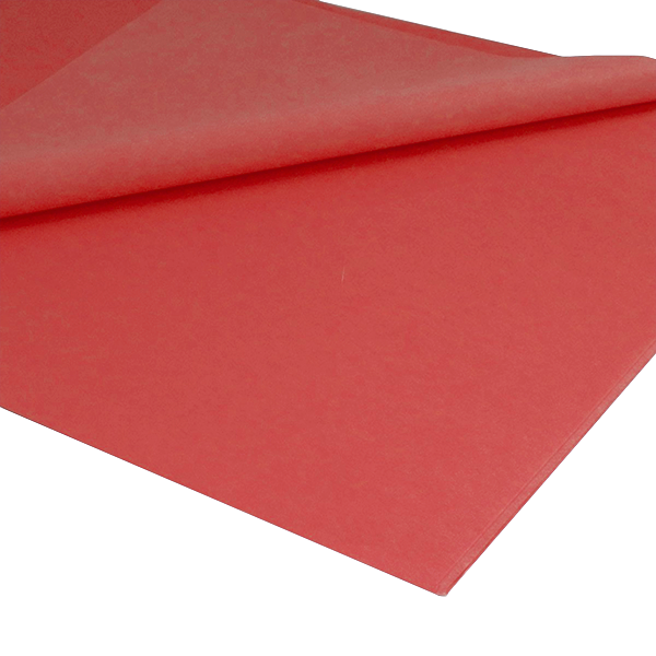 Mano papel seda 25 h. Rojo (20)