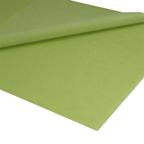 Mano papel seda 25 h. Verde (20)