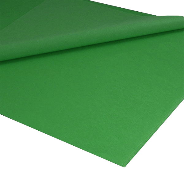 Mano papel seda 25 h. Verde oscuro (20)