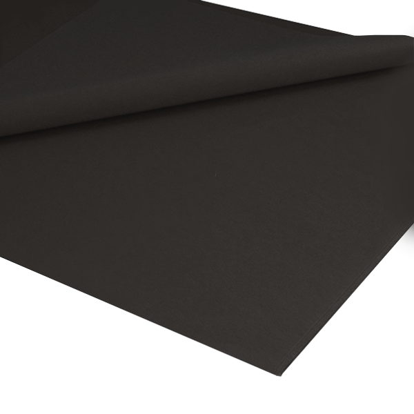 Mano papel seda 25 h. Negro (20)