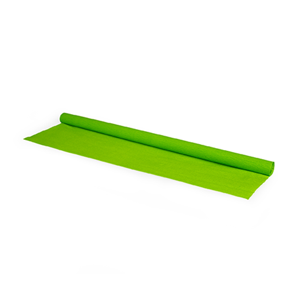 Rollo papel crespón Verde claro (10)