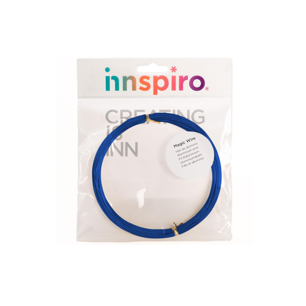 Hilo Aluminio flexible 1 mm. Azul (5)