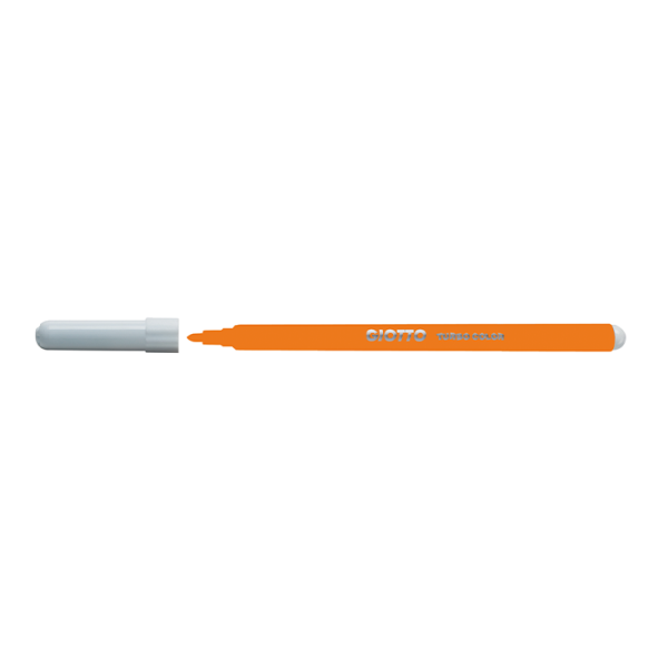 Rotulador Giotto Turbocolor Naranja. Caja 12 (10)