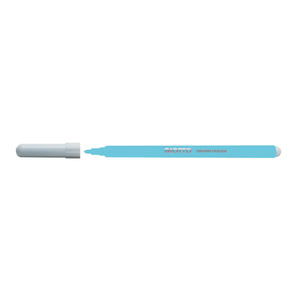 Rotulador Giotto Turbocolor Azul claro. Caja 12 (10)