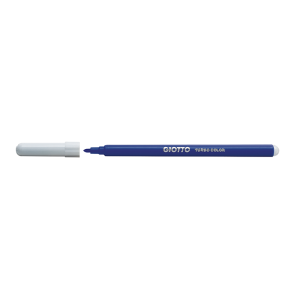 Rotulador Giotto Turbocolor Azul osc. Caja 12 (10)