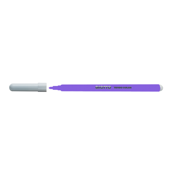 Rotulador Giotto Turbocolor Violeta. Caja 12 (10)