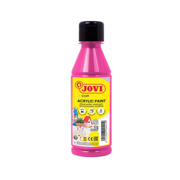 Pintura multiuso Jovidecor 250 ml. Magenta (1/12)
