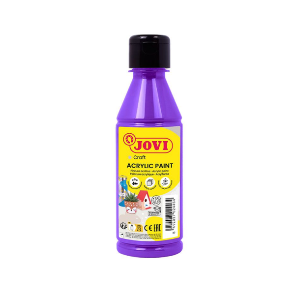 Pintura multiuso Jovidecor 250 ml. Violeta (1/12)