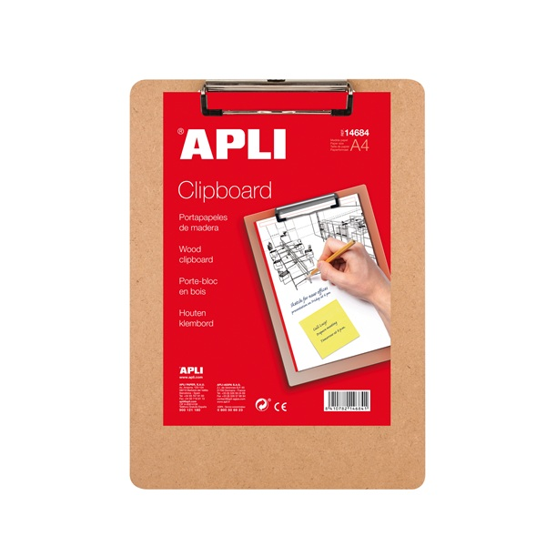 Clipboard madera