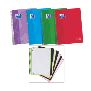 Cuaderno cuadrovia Lamela tapa pp. folio 5 mm. - Material escolar, oficina  y nuevas tecnologias