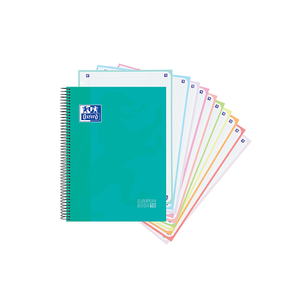 Cuaderno A4+ europeanbook 10 Oxford school pizarra