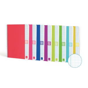 Cuaderno cuadrovia Lamela tapa pp. folio 5 mm. - Material escolar, oficina  y nuevas tecnologias