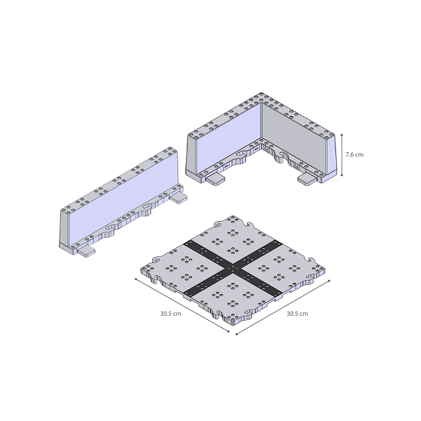 Vex IQ campo competición completo 6x8