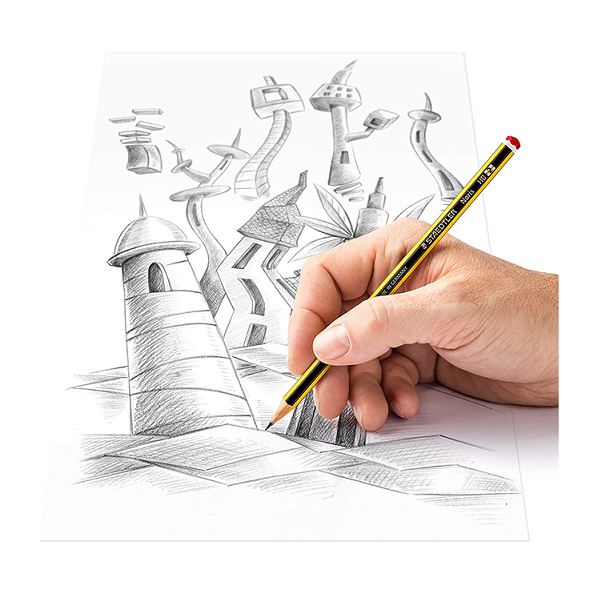 Lápiz Staedtler Noris 120 Nº2 HB. Caja 12 u.