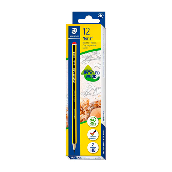 Lápiz Staedtler Noris 120 Nº2 HB. Caja 12 u.