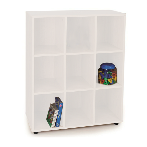 Mueble 9 casillas blanco