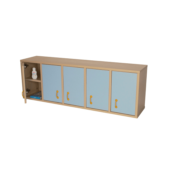 Mueble casillero 10 cas. puerta haya