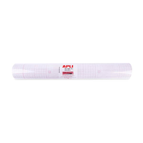 Forro libros Apli adhesivo removible 0,50x25 m