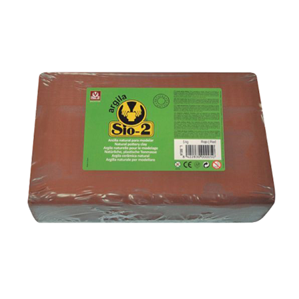 Arcilla terracota Sio-2 pastilla gde. 12,5 kg