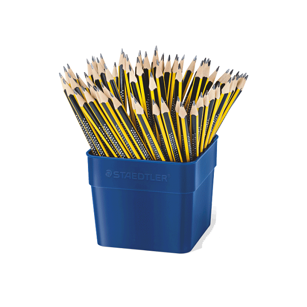 Lápiz Staedtler Noris HB 183. Bote de 72