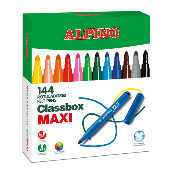 Kit escolar Alpino maxi economy pack