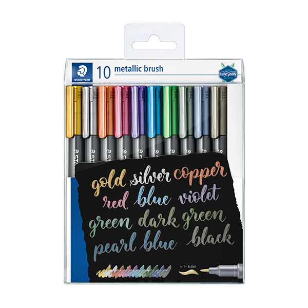 Rotulador Staedtler Metallic Bush 10 u.