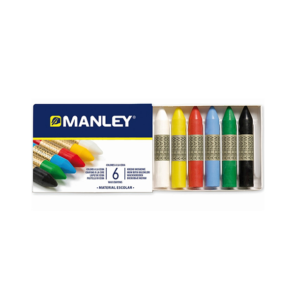 Ceras Manley. Estuche 6 u.