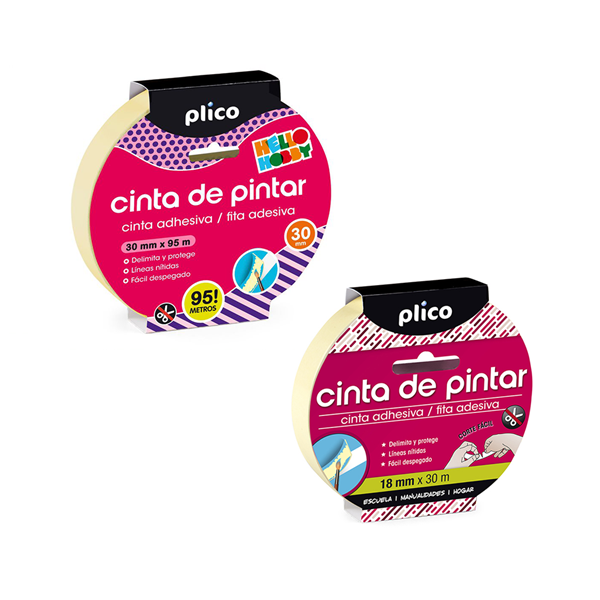 Cinta de pintor Plico