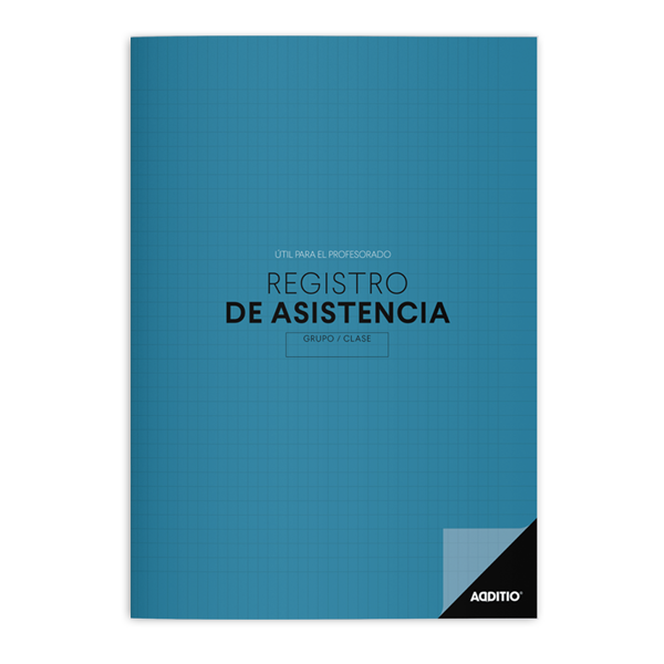 Registro asistencia Additio 19,5x28,5 cm.