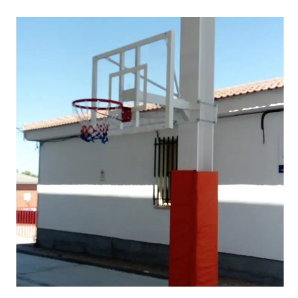 Canasta minibasket fija a viga