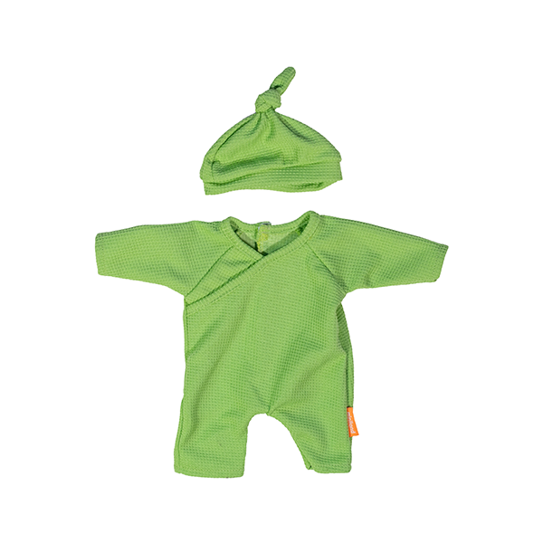 Pijama verde gorro 32 cm