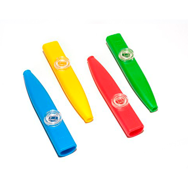 Kazoos de plástico