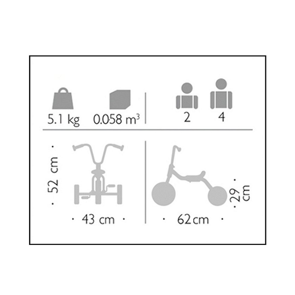 Endurance Trike 2-4 años